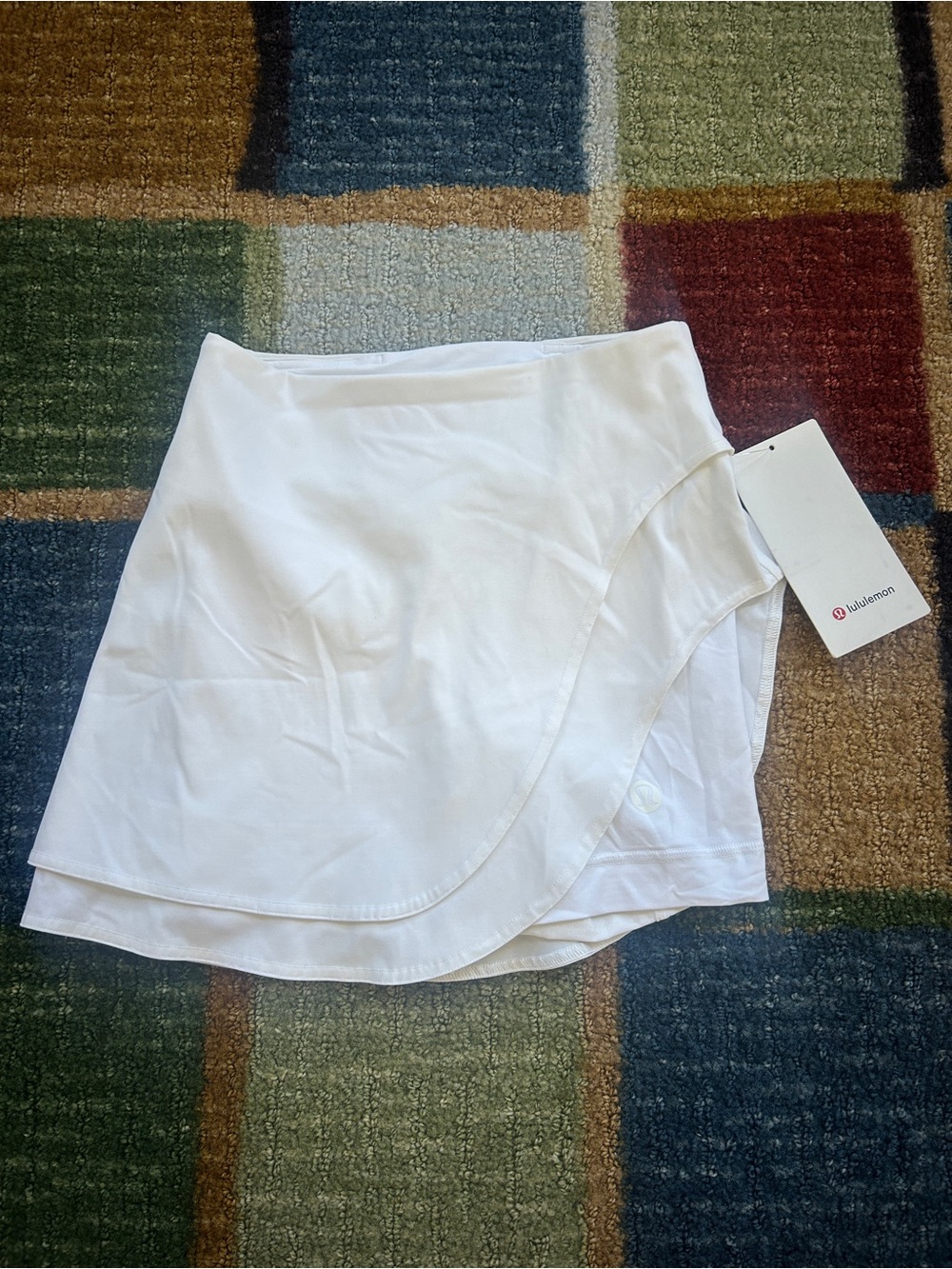 lululemon athletica White Layered Circle Skirt